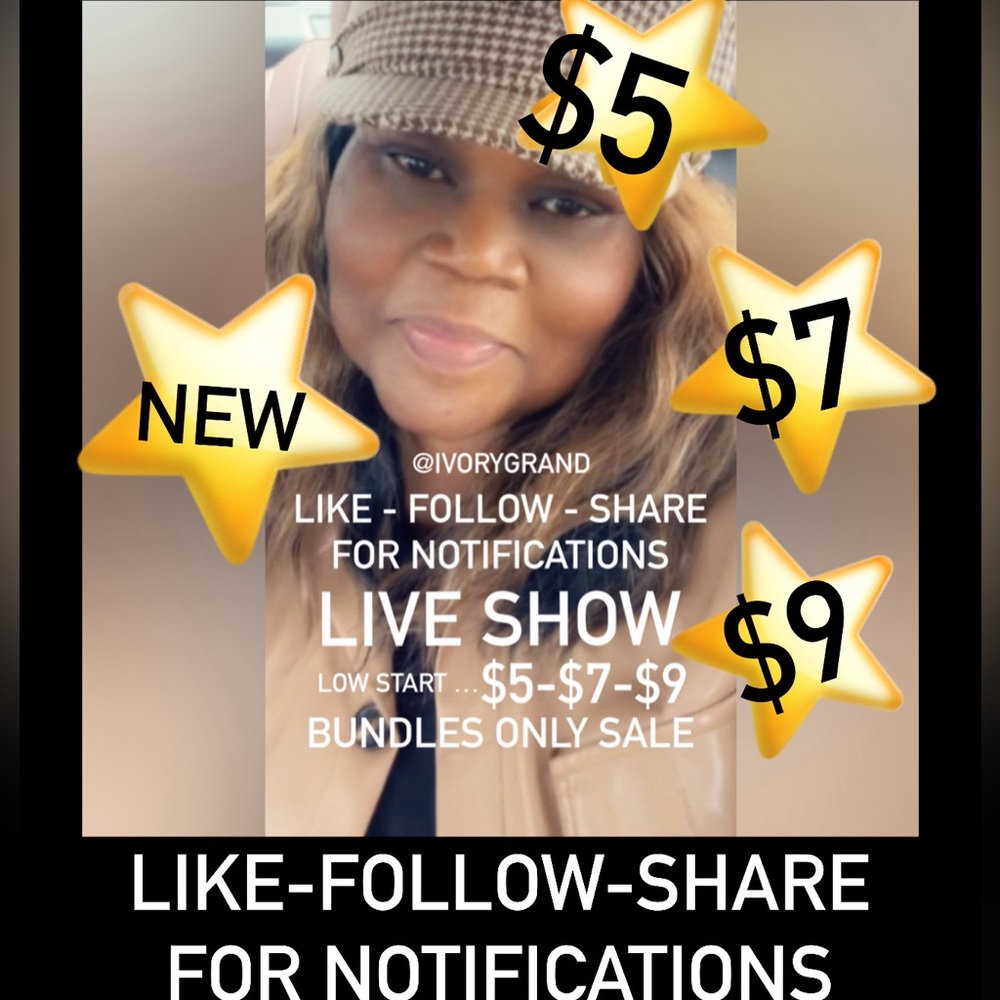 POPUP LIVE SHOW NOTIFICATIONS FLYER LOW START - Picture 6 of 11
